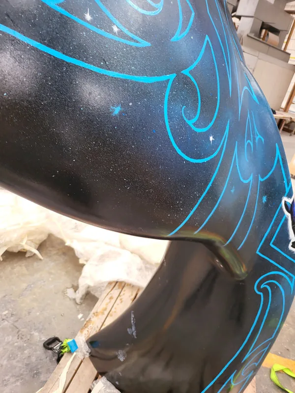 Kapehu Whetu whale tail