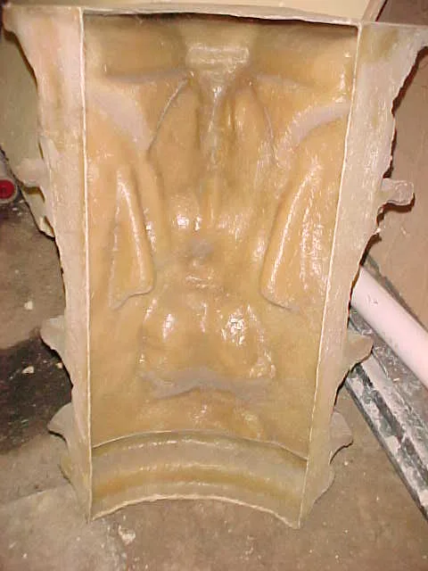 Wellington Town Hall, fibreglassing