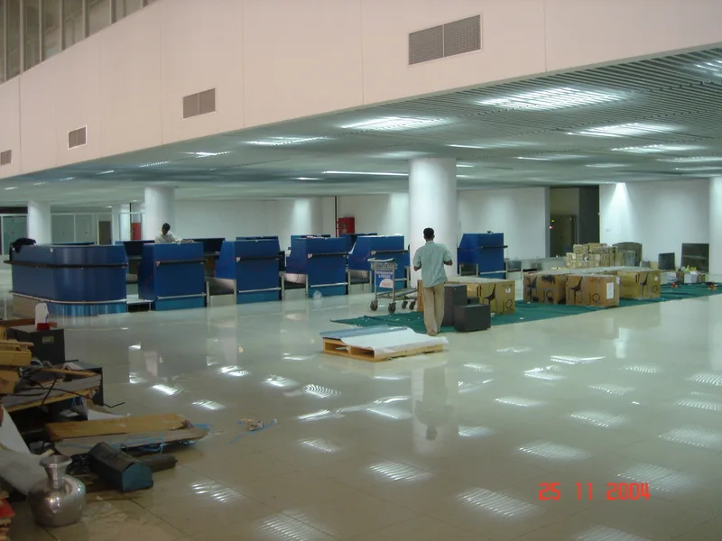 fibreglass counters and workstation assembly