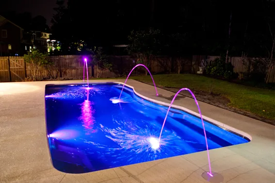 Swimming pool lighting