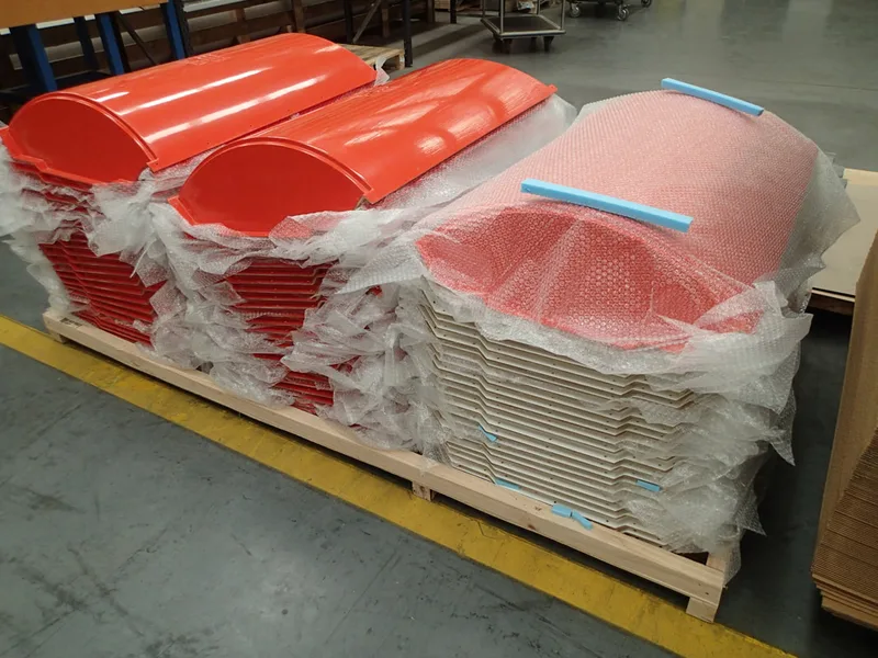 Radio Frequency Systems antennae manufacture, fibreglass production