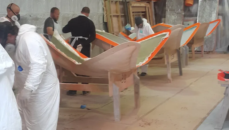 Whale tail manufacture